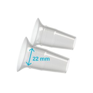 Ardo Borstschildverkleiner - set 22mm silicone