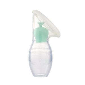 Silicone kolf / lekschaal 90ml - incl stopper MINT