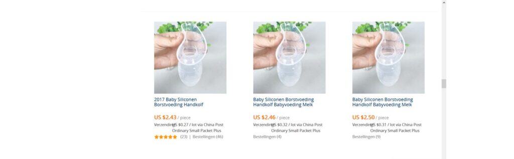 Silicone kolf