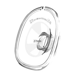 Silicone borstschild S18 & S21 - 27mm