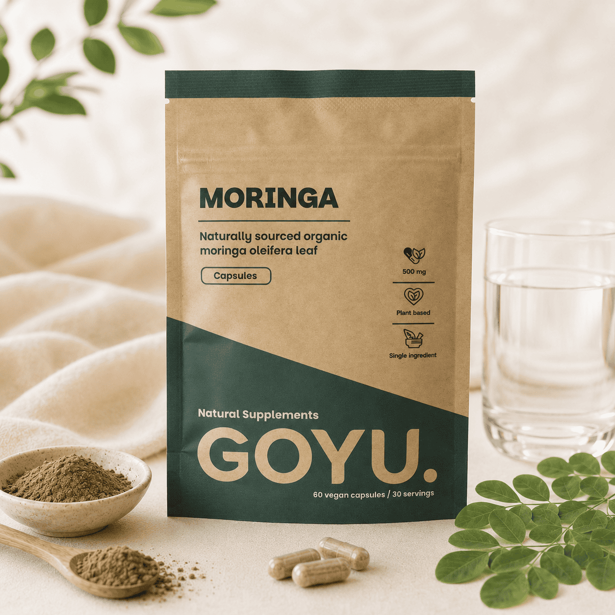 GOYU moringa 500 mg borstvoeding